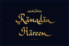 Arabian Mandala | Blackletter Arabic Font Product Image 2
