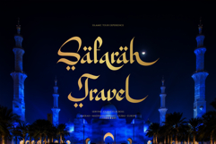 Arabian Mandala | Blackletter Arabic Font Product Image 3