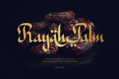 Arabian Mandala | Blackletter Arabic Font Product Image 4