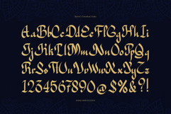 Arabian Mandala | Blackletter Arabic Font Product Image 10