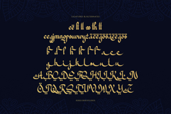 Arabian Mandala | Blackletter Arabic Font Product Image 12
