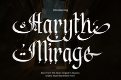 Haryth Mirage Blackletter Font Product Image 1