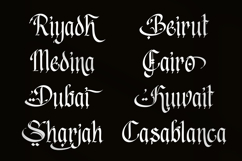 Haryth Mirage Blackletter Font Product Image 4