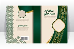 Arabic book layout cover background template concept Product Image 2
