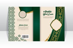Arabic book layout cover background template graphic Product Image 2