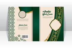 Arabic book layout cover background template graphic Product Image 1
