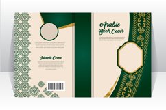 Arabic book layout cover background template print Product Image 2