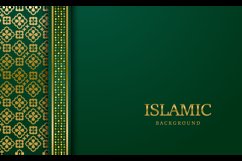 Arabic islamic luxury ornamental background with golden art Product Image 2