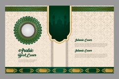 Arabic islamic style book cover design isolated Product Image 1