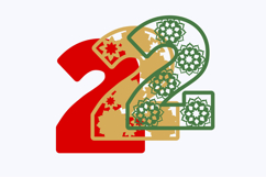 Arabic Numbers 3D SVG Product Image 3