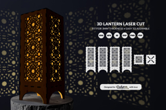 Arabic Lantern SVG | Laser Cut Digital Template Product Image 3