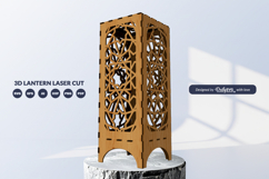 Arabic Lantern SVG | Laser Cut Digital Template Product Image 1