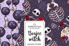 Witch Seamless Digital Papers Product Image 3