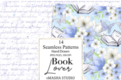 Book Lover Seamless Digital Papers Product Image 5