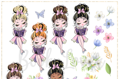Book Lover Hand Drawn Clipart Product Image 8