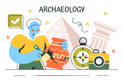 11 Archeology Vector Illustration Product Image 5