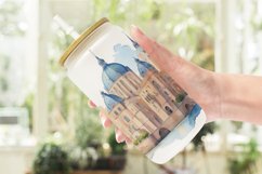Architecture Landmarks Glass Can Wraps Product Image 2