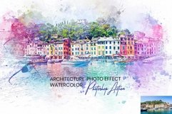 Architecture Watercolor Drawing Product Image 1
