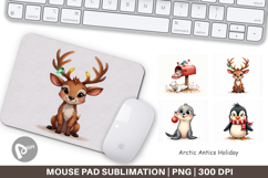 Arctic Antics Animals Mouse Pad Product Image 1