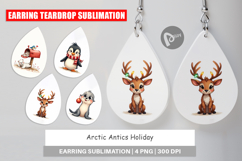 Arctic Antics Animals Earring Product Image 1