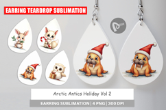 Arctic Antics Animals Earring Product Image 1