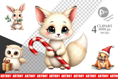 Arctic Antics Animals Clipart Product Image 1