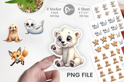 Arctic Cuties Sticker Product Image 1