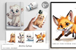 Arctic Cuties Digital Paper Product Image 1