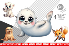 Arctic Cuties Clipart Product Image 1