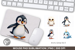 Arctic Cuties Mouse Pad Product Image 1