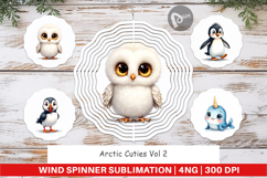 Arctic Cuties Wind Spinner Product Image 1