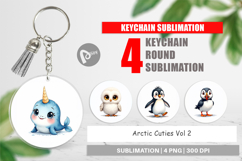 Arctic Cuties Keychain Product Image 1