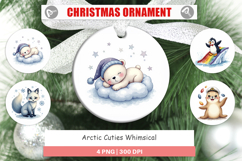 Arctic Cuties Whimsical Ornament Product Image 1
