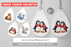 Arctic Cuties Whimsical Earring Product Image 1