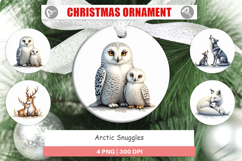 Arctic Snuggles Winter Animal Ornament Product Image 1