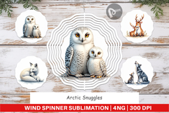 Arctic Snuggles Animal Wind Spinner Product Image 1