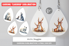 Arctic Snuggles Winter Animal Earring Product Image 2