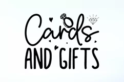 Cards and gifts SVG, Wedding Sign SVG Design Product Image 2