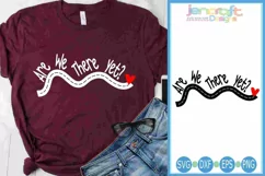 Road Trip Are we there yet svg summer Family Vacation Trip Product Image 1