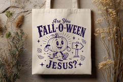 Are You Fall-O-Ween Jesus SVG, Christian Fall Retro PNG Product Image 3
