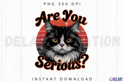 Are you serious Sublimation PNG Product Image 1
