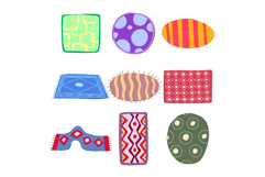 area rug set cartoon Product Image 1