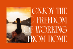 Arganica Brannds - Stylish Display Serif Font Product Image 9