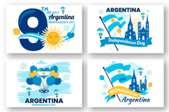 10 Argentina Independence Day Illustration Product Image 3