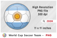 Argentina National Team Soccer Ball. World Cup 2026 Product Image 1
