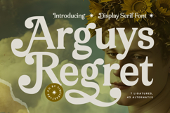 Arguys Regret - Display Serif Font Product Image 1