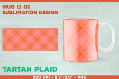 Argyle Tartan Plaid Mug Sublimation Designs. Mug Wrap PNG Product Image 1