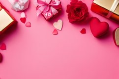 Valentine Hearts | pink Sublimation Mug design PLUS Product Image 5