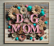 Dogs mom | 4 skinny tumbler Sublimation designs PL2 Product Image 2