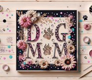 Dogs mom | 4 skinny tumbler Sublimation designs PL2 Product Image 4